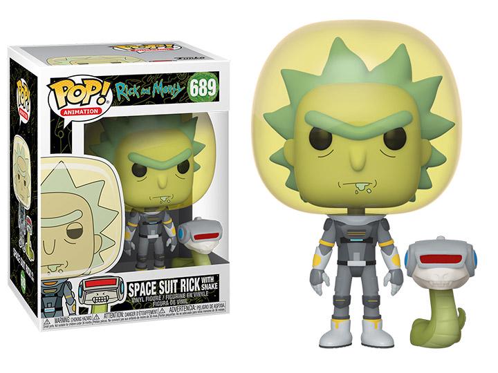 Space Suit Rick with Snake #689