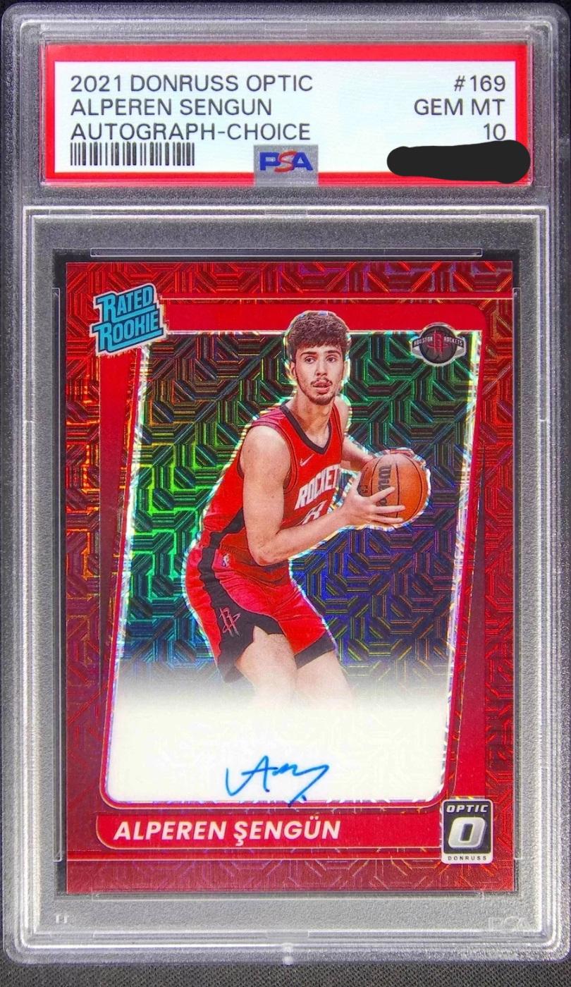 Alperen Sengun [Choice Signature] #169 Prices | 2021 Panini