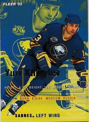 Yuri Khmylev #22 Hockey Cards 1994 Fleer