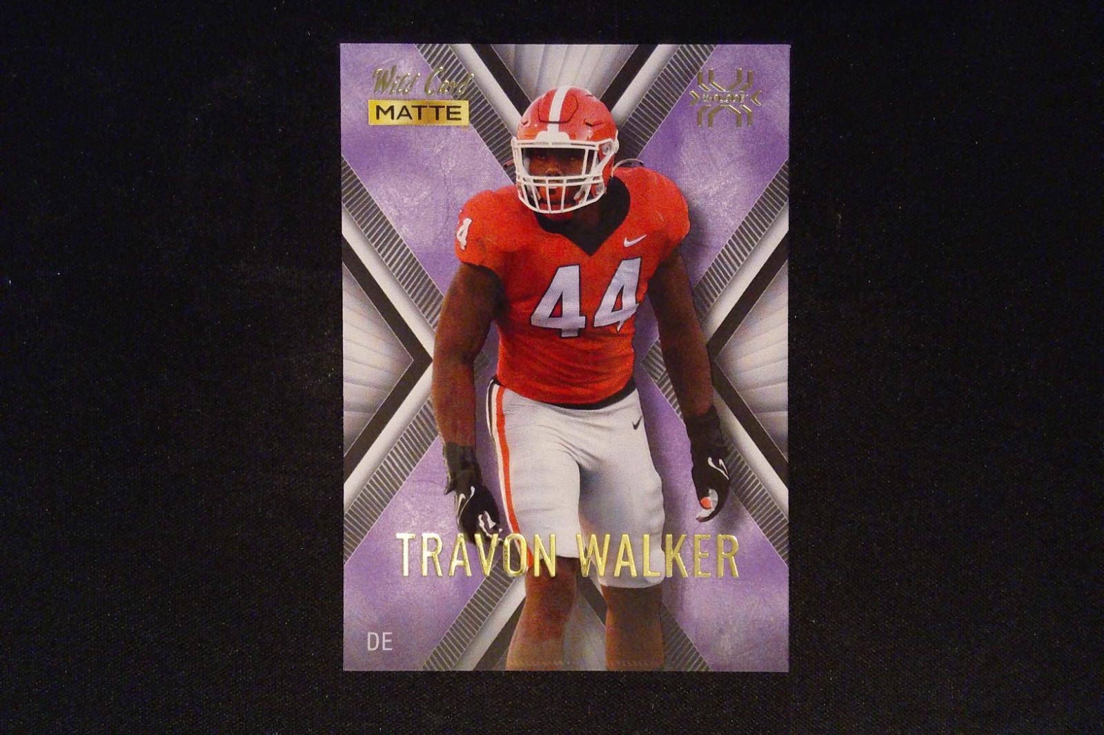 Travon Walker #MXP-45 2022 Wild Card Matte X Plode Football