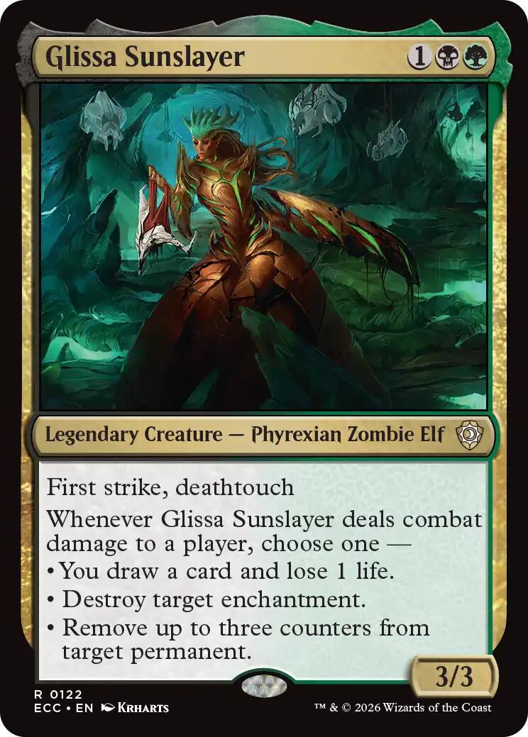 Glissa Sunslayer (Magic Lorwyn Eclipsed Commander)