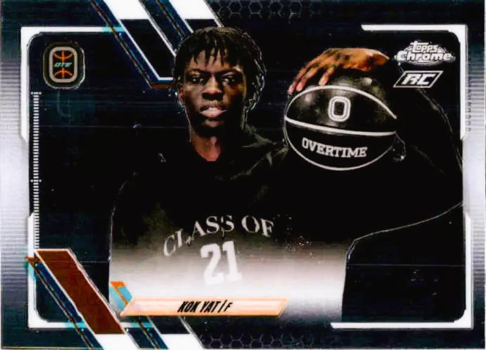 Kok Yat #32 Basketball Cards 2021 Topps Chrome OTE Overtime Elite