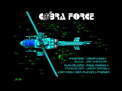 Loading Screen | Cobra Force ZX Spectrum