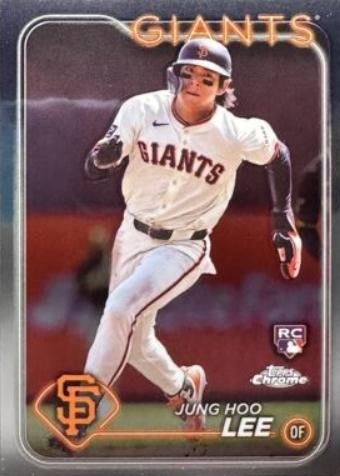 Jung Hoo Lee #201 Baseball Cards 2024 Topps Chrome