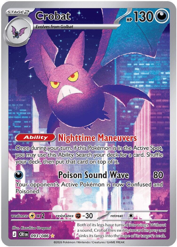 Crobat #93 Prices | Pokemon Chaos Rising | Pokemon Cards