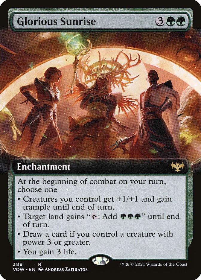 Glorious Sunrise (Magic Innistrad: Crimson Vow)