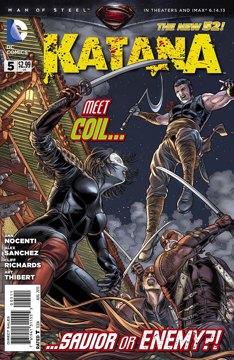 Katana #5 (2013) Comic Books Katana
