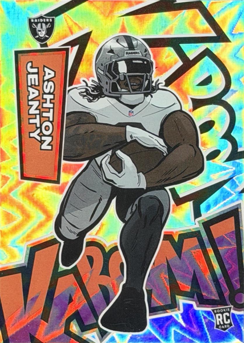 Ashton Jeanty #35 Prices | 2025 Panini Absolute Kaboom Vertical