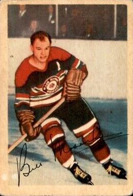 Bill Mosienko #80 Hockey Cards 1953 Parkhurst