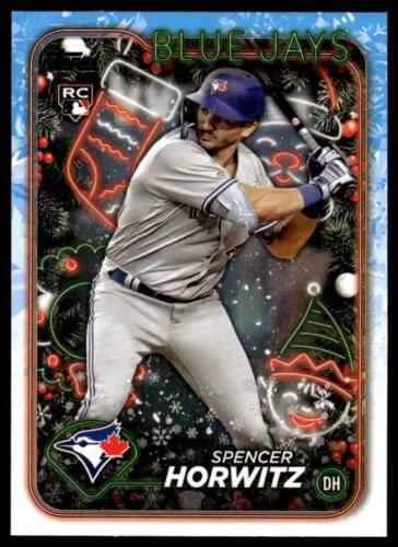 Spencer Horwitz #H76 Baseball Cards 2024 Topps Holiday
