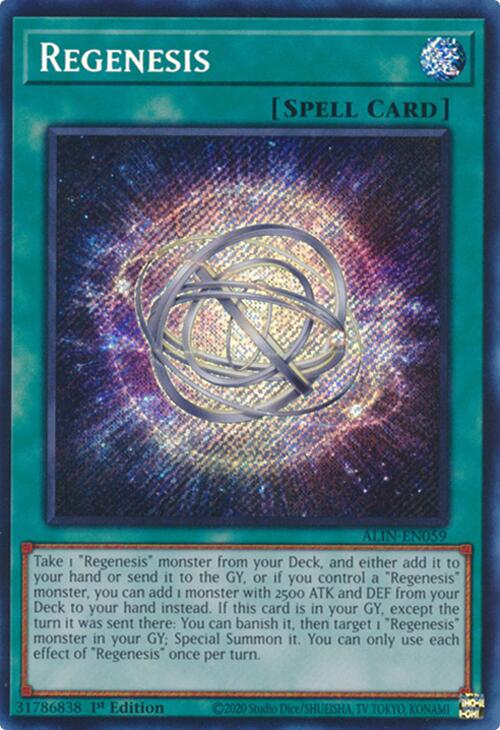 Regenesis ALIN-EN059 YuGiOh Alliance Insight