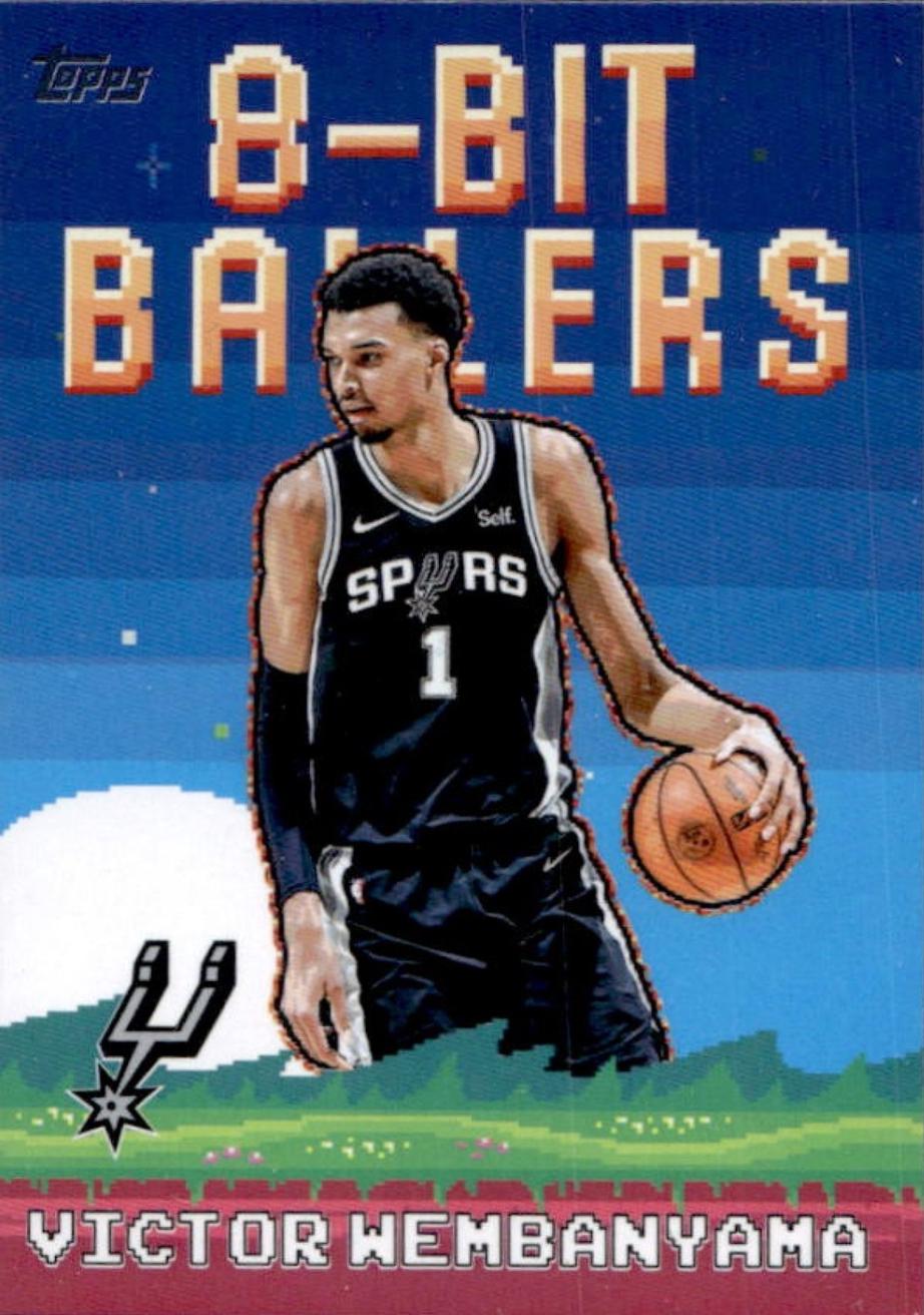BALLERS ウェンビー 2025-26 Topps Basketball 8-Bit Ballers 8B-4 Victor Wembanyama