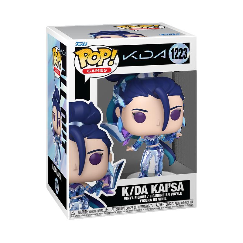 K/DA Kai'Sa #1223 K/DA Funko Pop box and figure