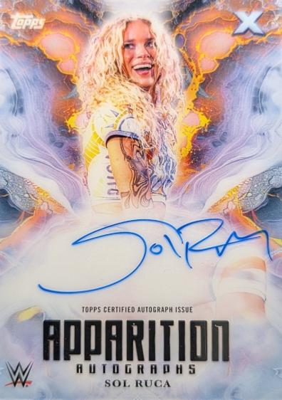 Sol Ruca Autograph Sol Ruca #APA-SOL Prices | 2025 Topps Exalted WWE Apparition Autograph ...