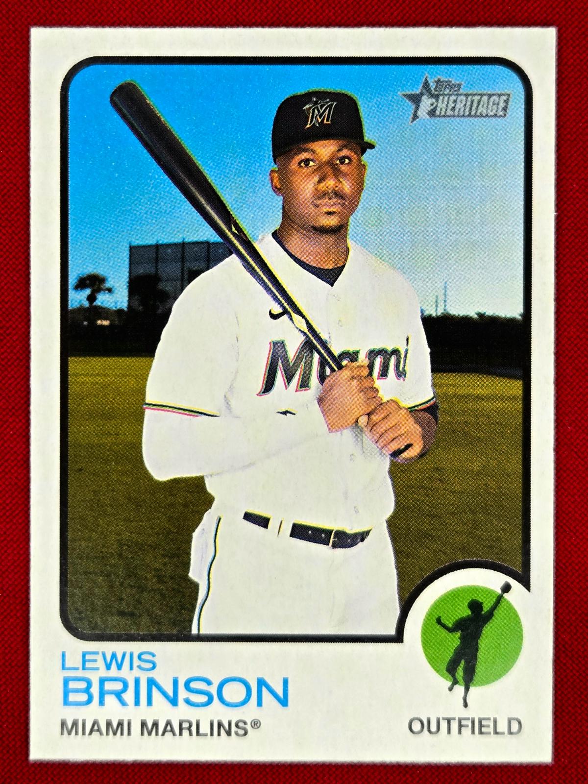 Lewis Brinson #39 Prices | 2022 Topps Heritage | Baseball Cards