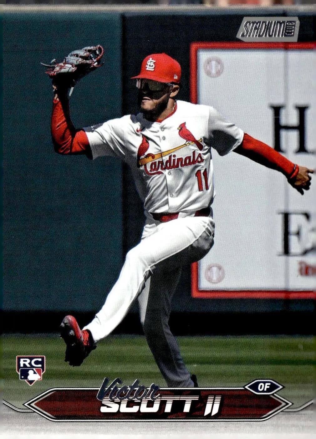 Victor Scott II #23 Baseball Cards 2024 Topps Stadium Club