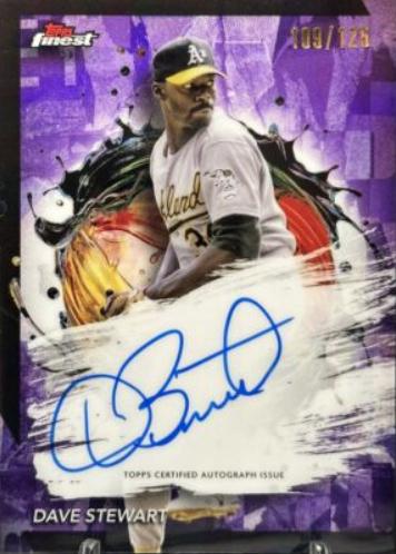 Dave Stewart [Purple Refractor] #FA-DS