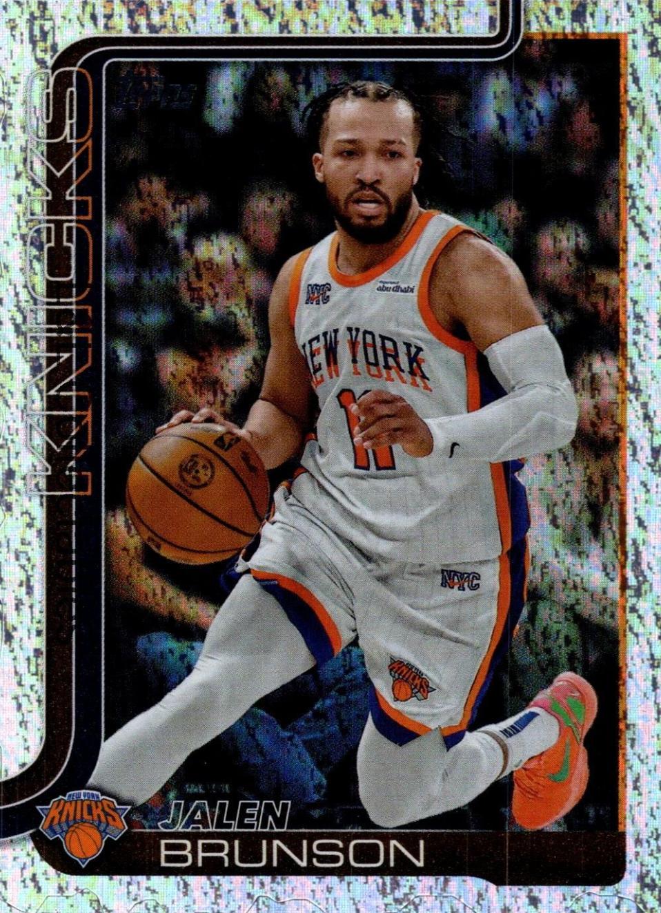 2025 Topps Jalen Brunson [Holo Foil] #14 card