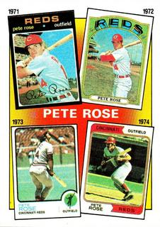 Pete Rose Years 1971-1974