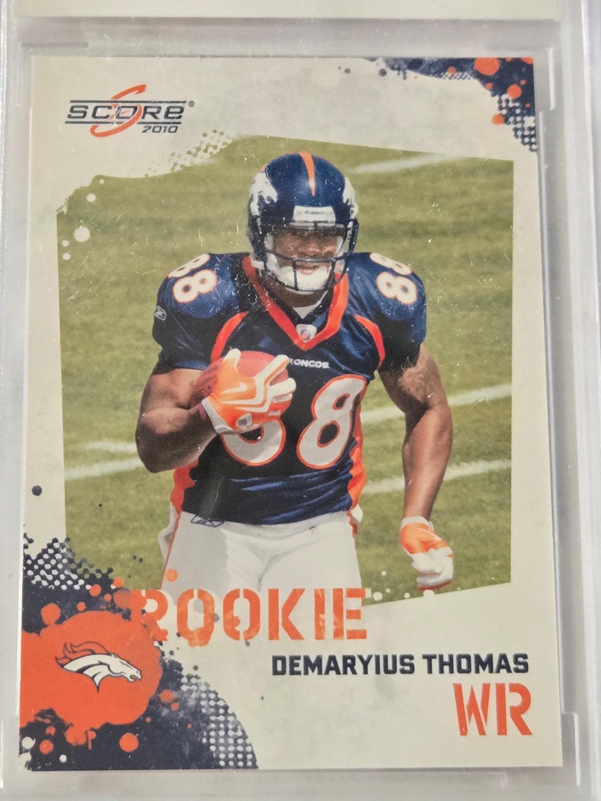 Demaryius Thomas #330 Football Cards 2010 Panini Score