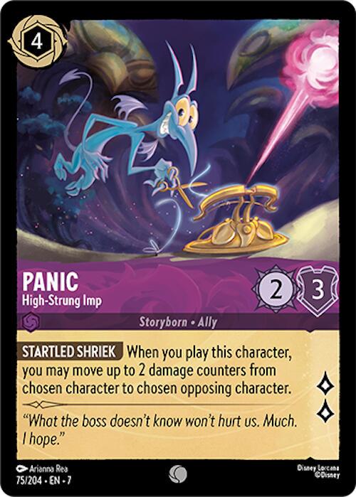 Panic - High-Strung Imp #75 Lorcana Archazia's Island