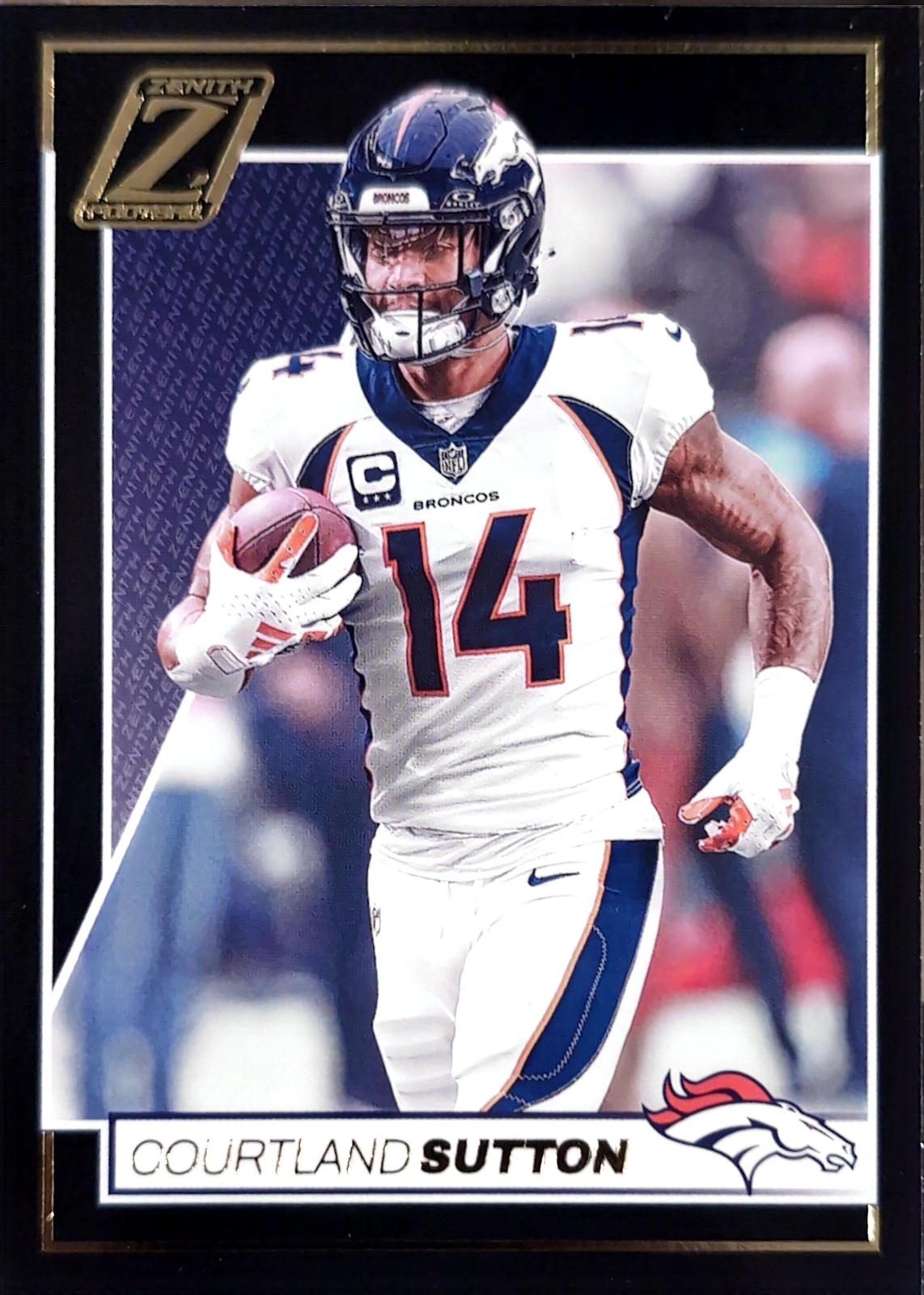 Courtland Sutton #29 Football Cards 2024 Panini Zenith