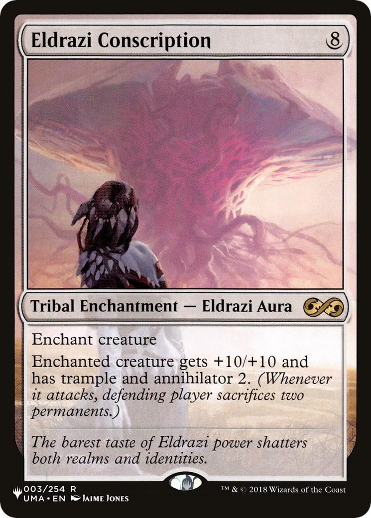 Eldrazi Conscription #3 Magic The List Reprints