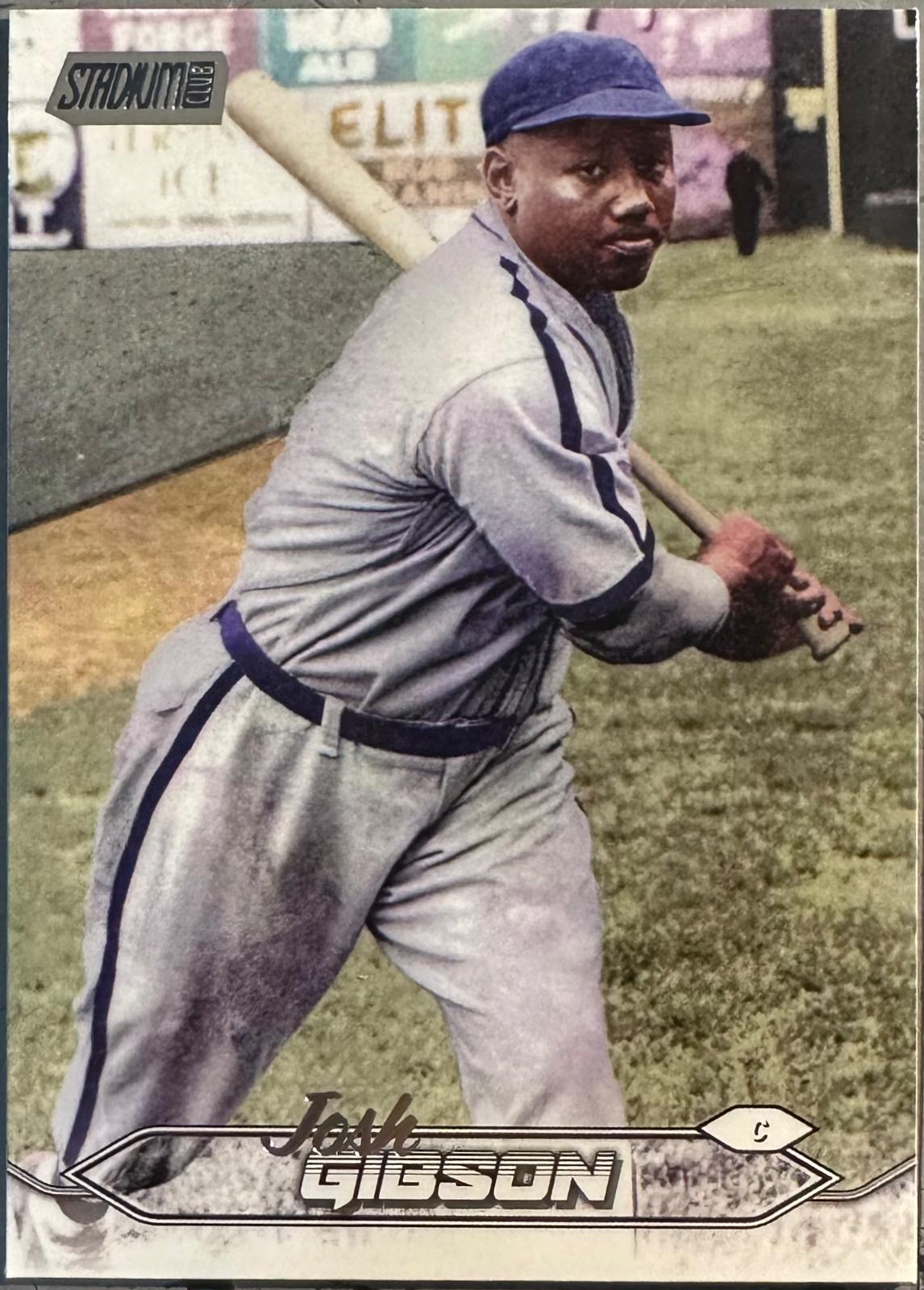 Josh Gibson #107 Baseball Cards 2024 Topps Stadium Club