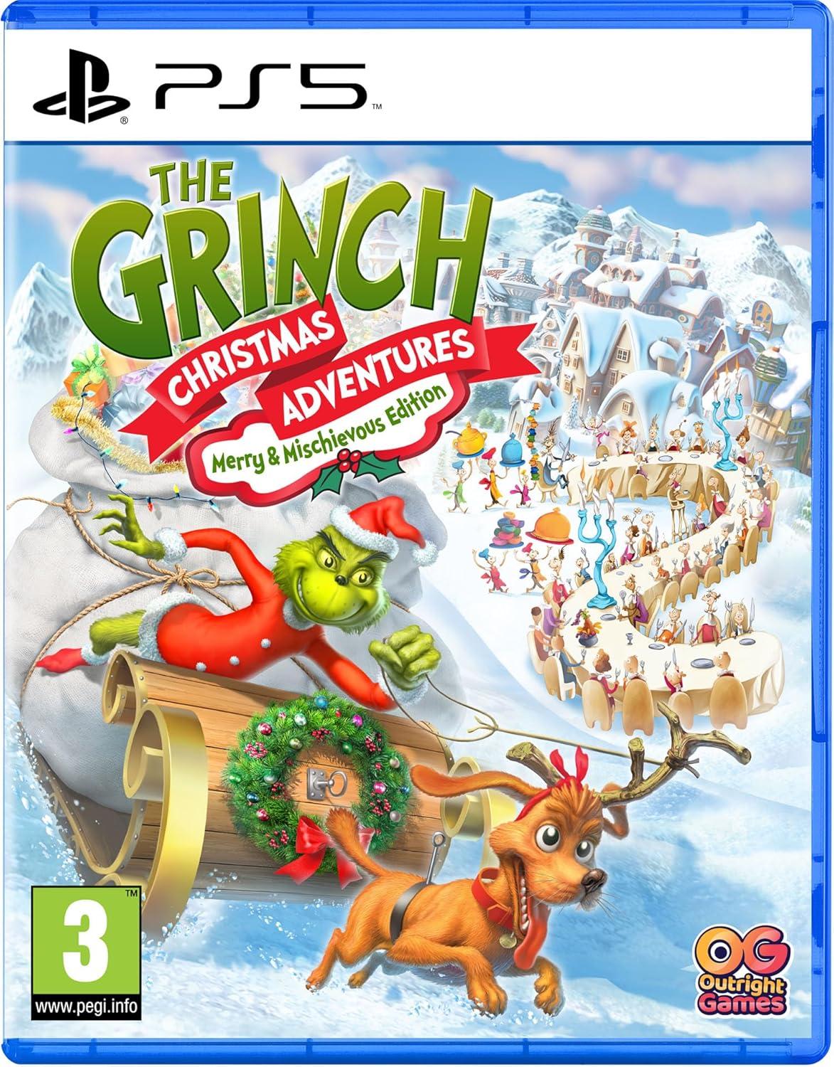 Carátula de The Grinch Christmas Adventures Merry & Mischievous Edition para PS5 para PS5 (edición PAL España)
