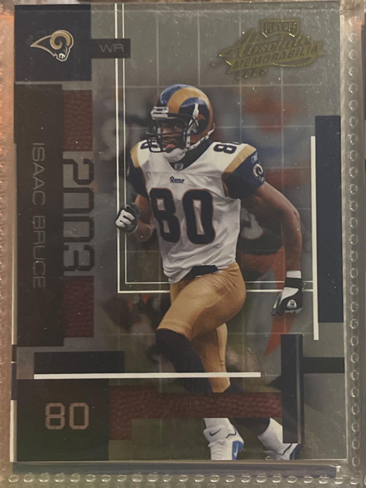 Isaac Bruce #94 2003 Playoff Absolute Memorabilia Football