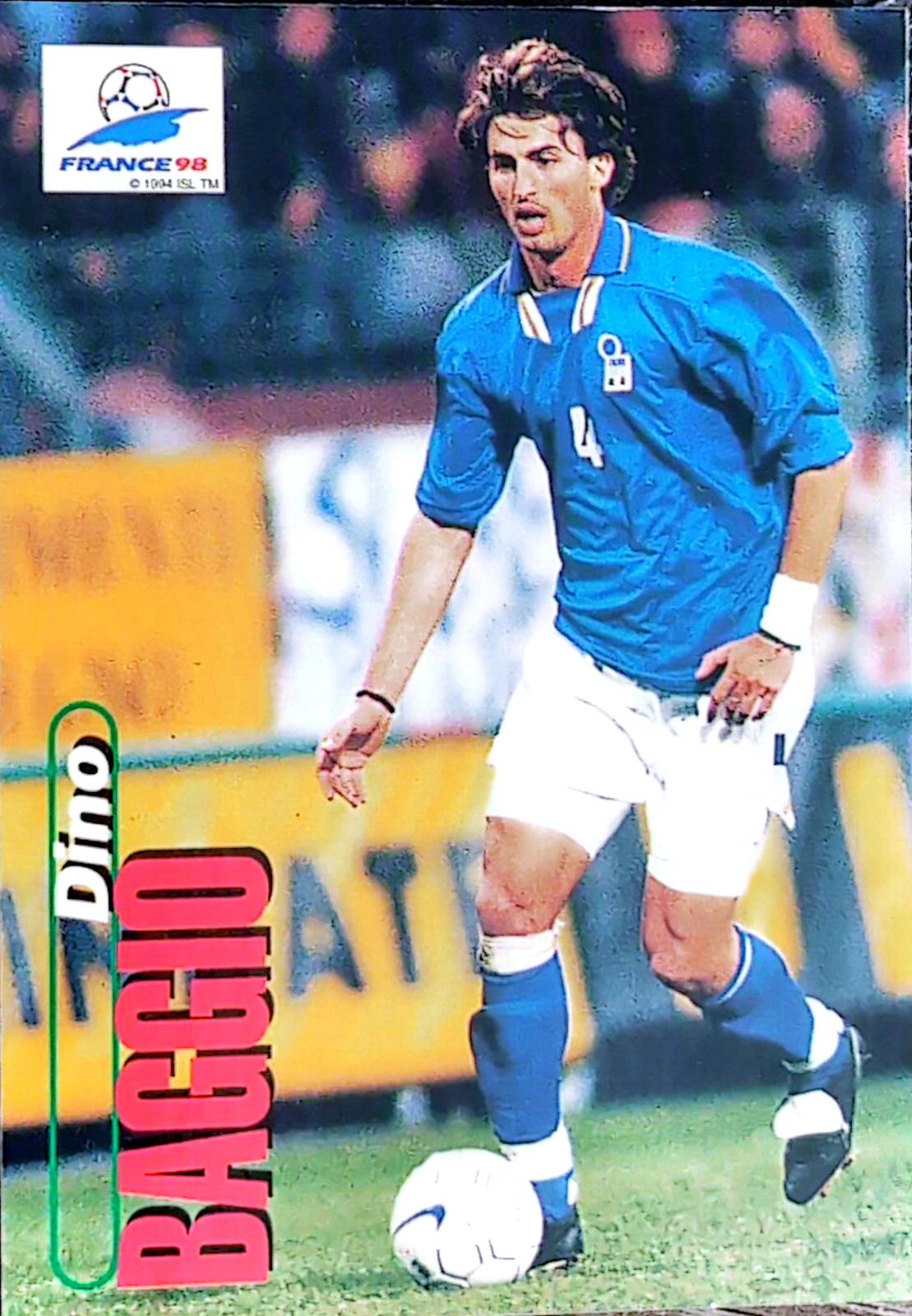 Dino Baggio #44 1998 Panini FIFA World Cup