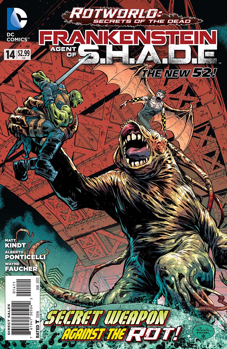 Frankenstein, Agent of S.H.A.D.E. #14 (2012) Comic Books Frankenstein: Agent Of S.H.A.D.E