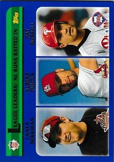 Albert Pujols / Lance Berkman / Pat Burrell