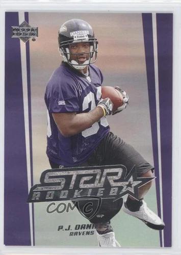 P.J. Daniels #269 Football Cards 2006 Upper Deck
