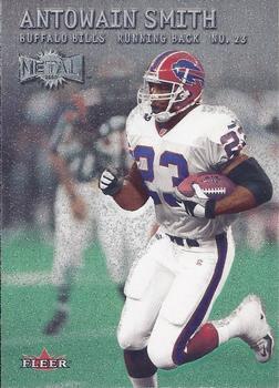 Antowain Smith #12 Football Cards 2000 Metal