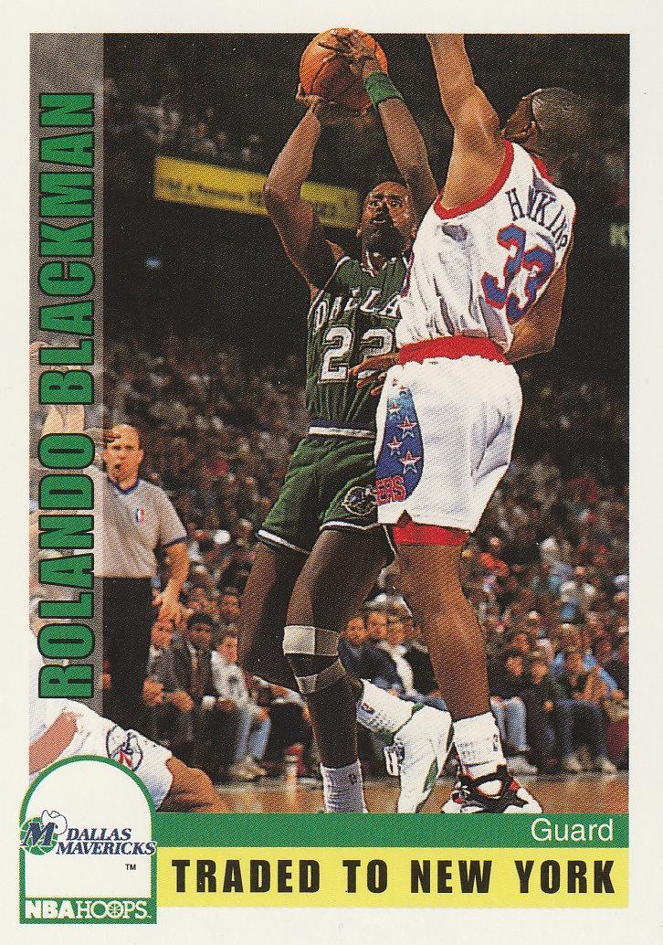 Rolando Blackman #45 1992 Hoops Basketball