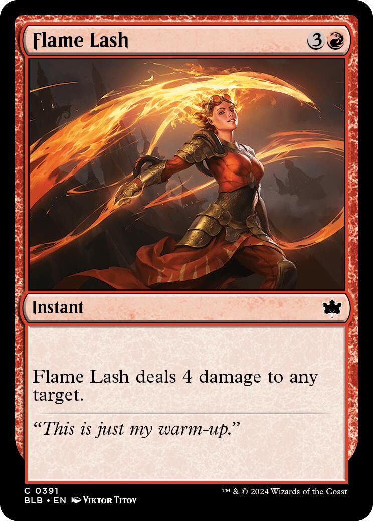 Flame Lash (Magic Bloomburrow)