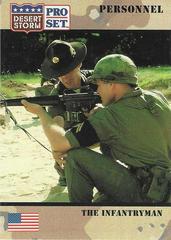 The Infantryman #117 Baseball Cards 1991 Pro Set Desert Storm Prices