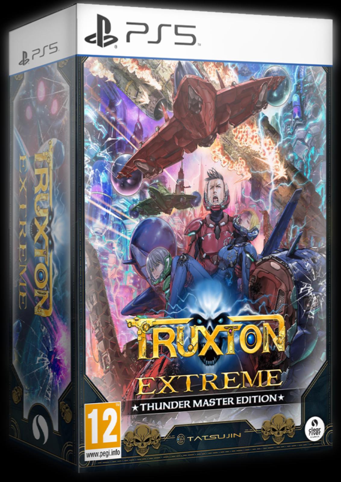 Carátula de Truxton Extreme Thunder Master Edition para PS5 (edición PAL España)