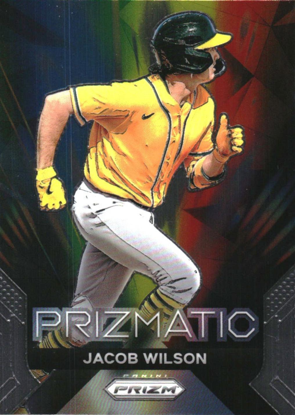 Jacob Wilson #13 Baseball Cards 2024 Panini Prizm Prizmatic