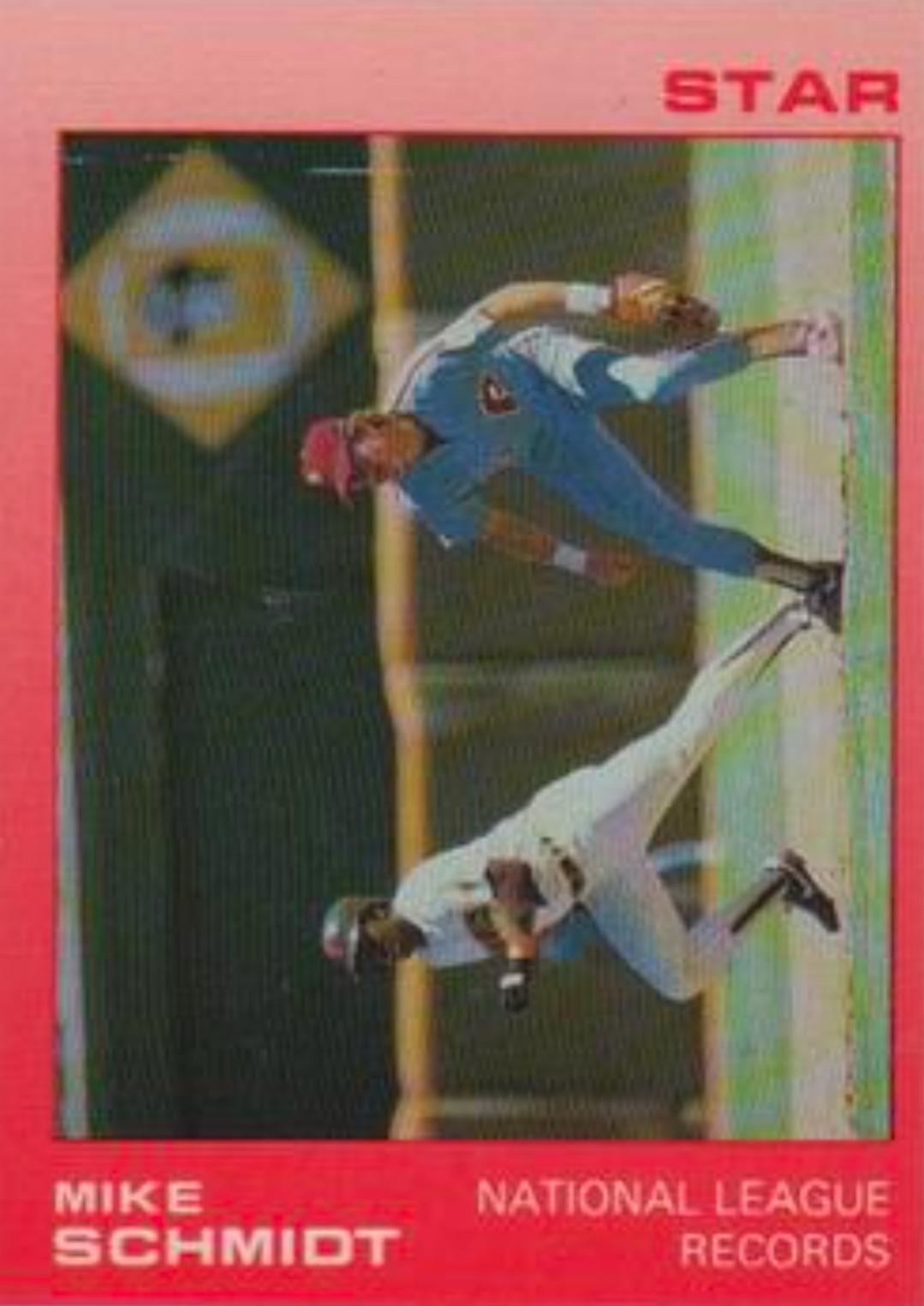 Mike Schmidt #36 1988 Star Schmidt Baseball