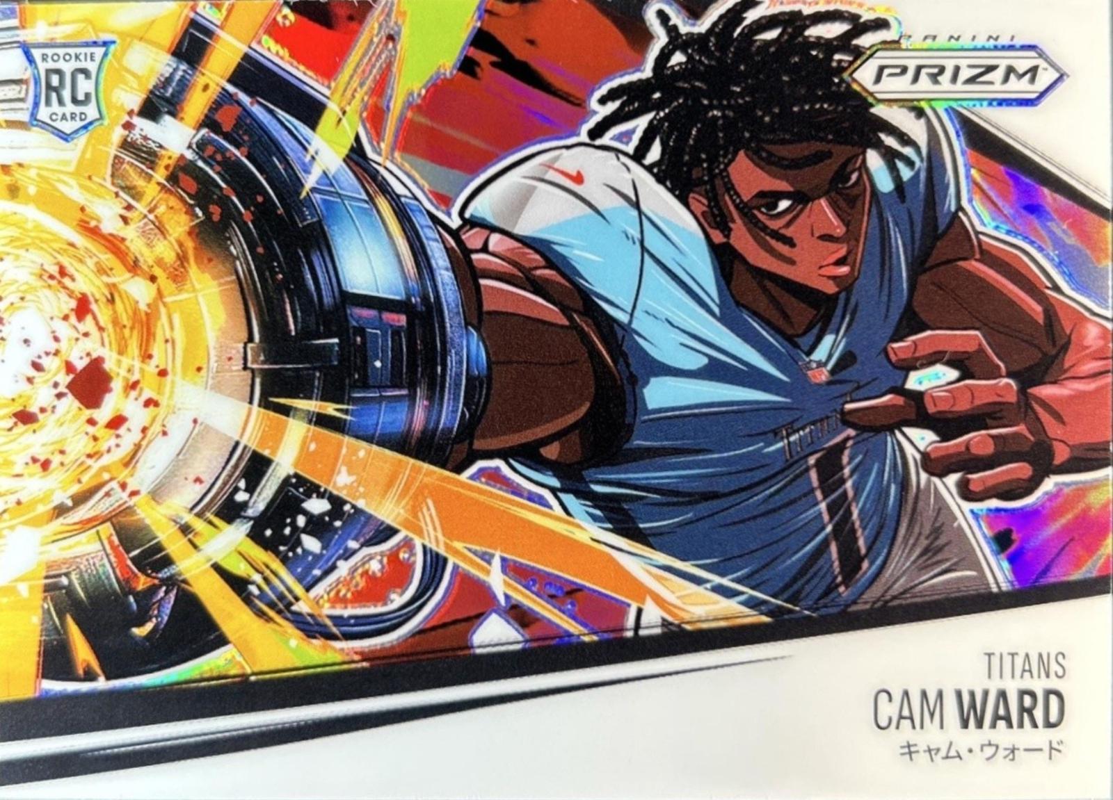 Cam Ward #10 Prices | 2025 Panini Prizm Manga Horizontal