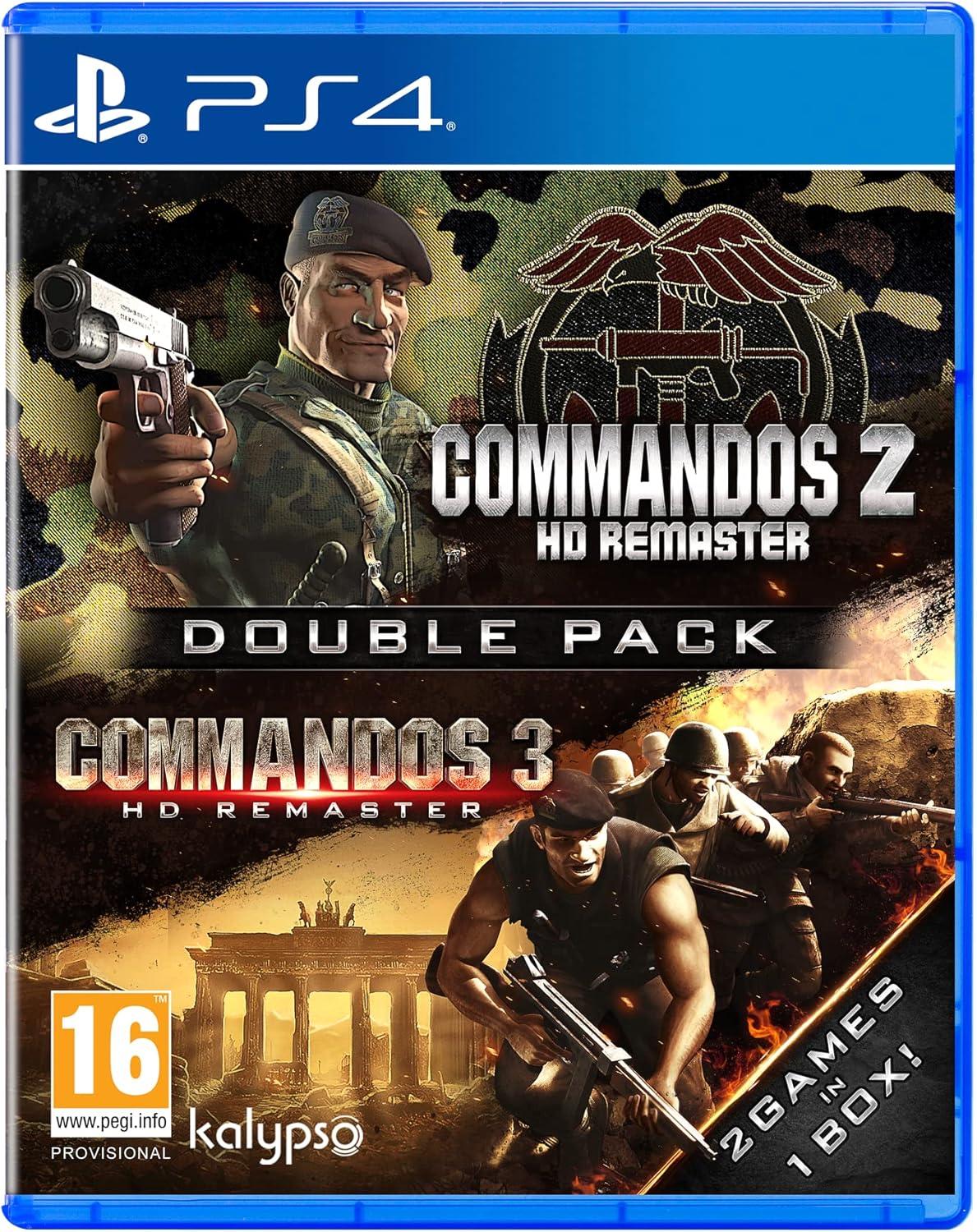 Commandos 2 & 3 HD Remaster Double Pack PAL Playstation 4
