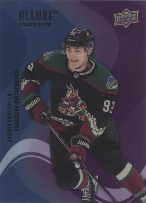 Vladislav Kolyachonok #SF-75 2022 Upper Deck Allure Color Flow Hockey