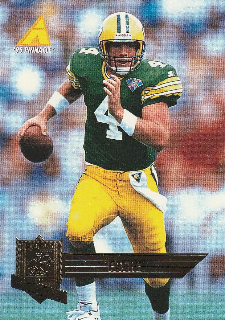 Brett Favre #92 1995 Pinnacle Club Collection Football