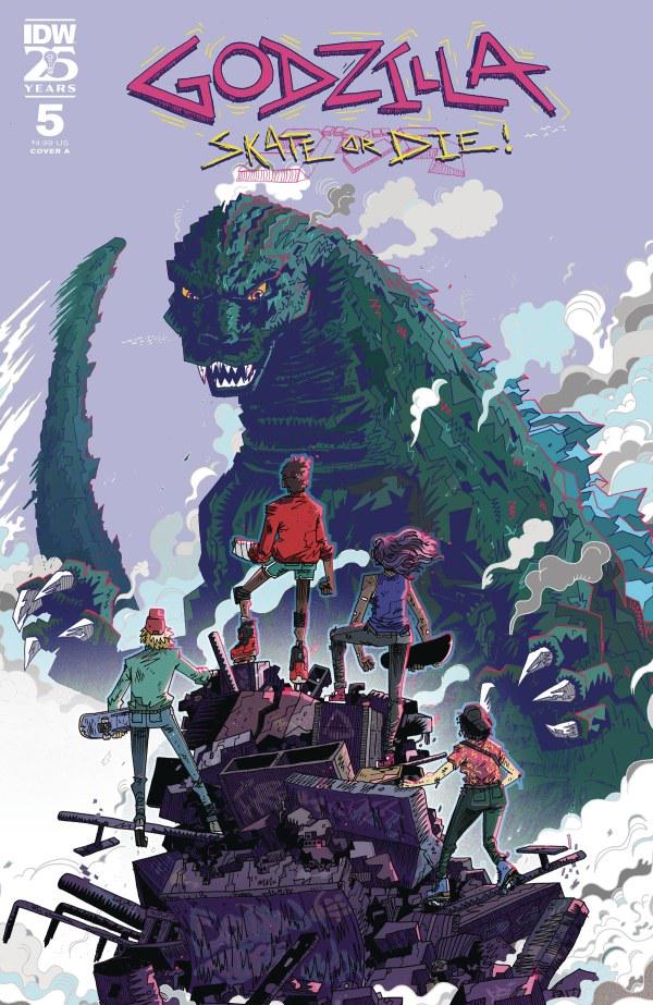 Godzilla: Skate or Die #5 (2024) Comic Books Godzilla: Skate or Die