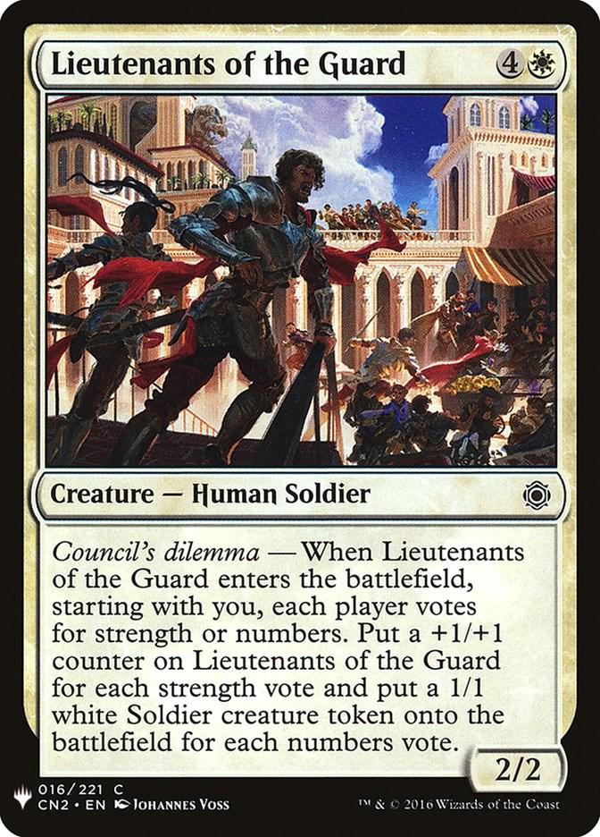 Lieutenants of the Guard #16 Magic The List Reprints