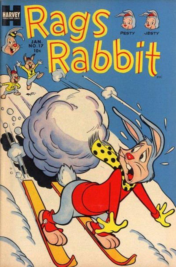 Rags Rabbit #17 (1953) Comic Books Rags Rabbit