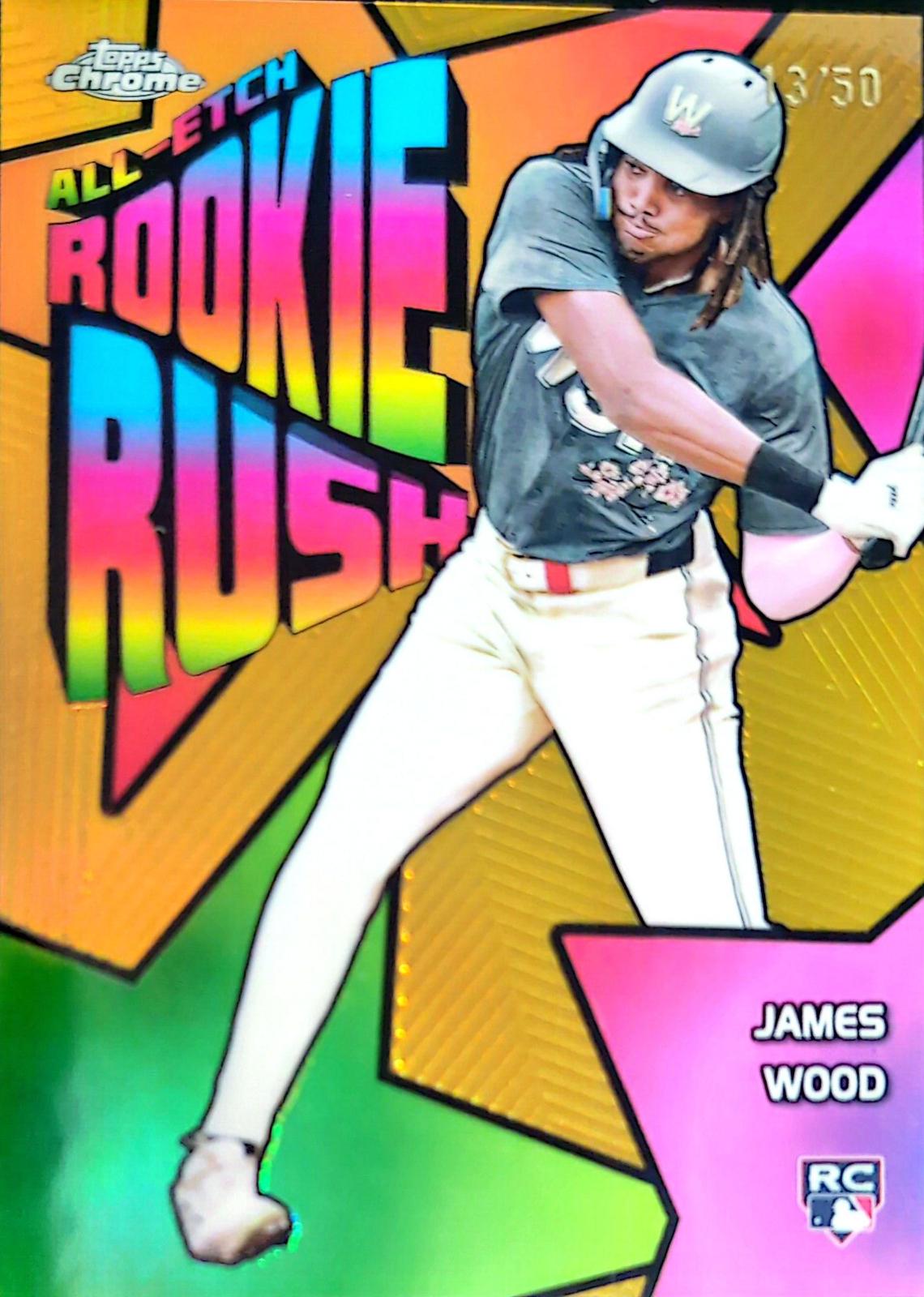 James Wood [Gold Refractor] #CERR-7 Prices | 2025 Topps Chrome All