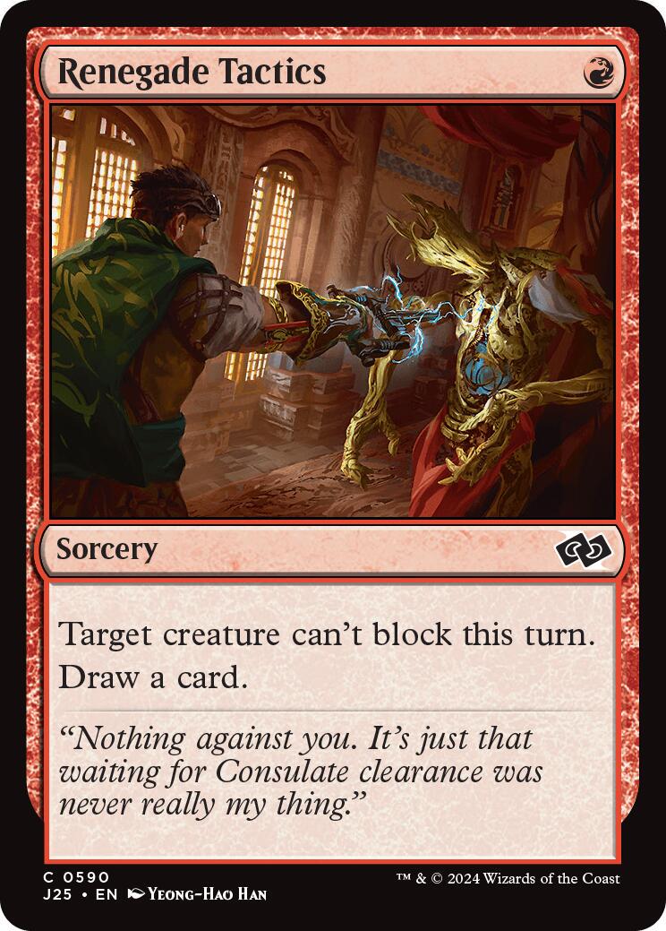 Renegade Tactics #590 Magic Foundations Jumpstart